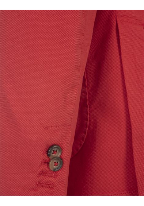 Red Oxford Cotton Blazer RUSSO CAPRI | 3111/0066